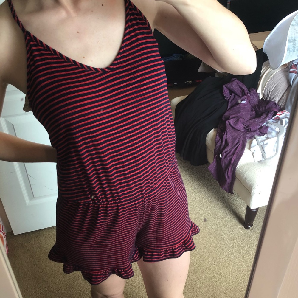 Striped Romper